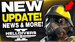 Helldivers 2 NEW UPDATE This is INSANE News amp More [upl. by Illene]