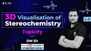 3D visualization of stereochemistry  Topicity [upl. by Eislrahc121]