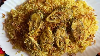 ইলিশ পোলাও সহজ রেসিপি  Hilsa fish pulao llish polao recipe bangla [upl. by Guthry]