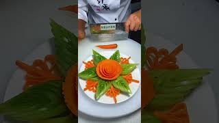 🥕 Carrot Carving Crafts Transform Simple Veggies into Whimsical Masterpiecescarrotcarving Kitchen [upl. by Llewen]