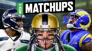 Week 9 Matchups  Ducer Daycare Fantasy Faceoff  Fantasy Football 2024  Ep 1668 [upl. by Notsnorb121]