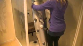 How to remove and replace a shower panel [upl. by Bang]