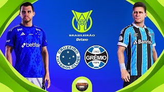 Cruzeiro X Grêmio  Brasileirão  4K  PS5™ [upl. by Grayce]