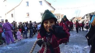 Lachatrapper Dornstadt beim Lorcher Fasnetsumzug [upl. by Soiritos]