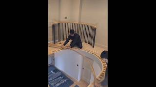 Installing a home staircase [upl. by Turpin]