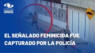 Feminicidio en el Valle del Cauca sujeto persiguió y mató con un machete a su ex [upl. by Oruntha]