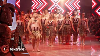 Te Matatini champs Te WhānauāApanui end NZ Fashion Week festivities [upl. by Aruat]