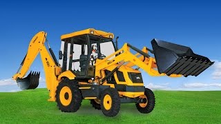 Toy Truck Videos for Children  Toy Bruder Buldozer Tractor Backhoe Excavator and Front Loader [upl. by Julianna]