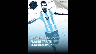 FM24 Playmaker Traits 🪄✨ FM24 FM FootballManager MarcoFMTips Shorts [upl. by Tamma]