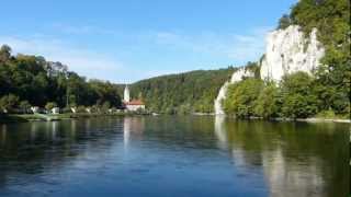 Eine Farbenfrohe Schifffahrt auf der Donau durchs Altmühltal und den Donaudurchbruch [upl. by Laleb]