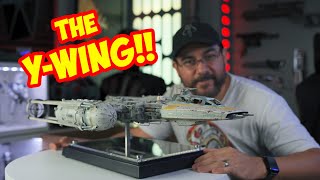 Star Wars YWing Studio Scale Model Replica Unboxing and Assembly [upl. by Kono]