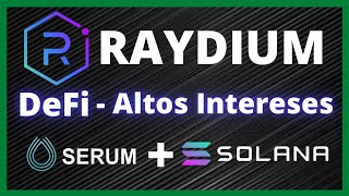 👉 Tutorial RAYDIUM ➕ SOLLET wallet ✅ DeFi y Yield Farming en Solana ➕ Análisis RAY token [upl. by Anirehtak]