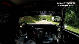 SALITA PEDAVENA  CROCE DAUNE 2023  ANDREA REGHIN  PEUGEOT 106 A1400  ONBOARD GARA 1 [upl. by Yrmac158]