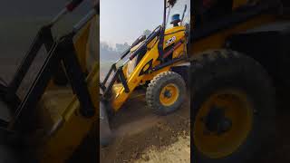 bhojpuriBulldozer😌🚜 baba jindabad JCB Video Stunt jcbvideo jcb3dx machine [upl. by Kahcztiy]