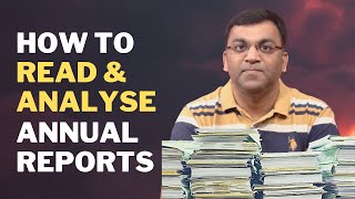 How to Read Annual Report of any Company Worksheet  Learn amp Understand Annual Report Analysis [upl. by Aiceled]