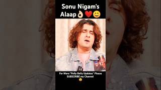 Sonu Nigam Singing ALAAP ❤️👌🏻 sonunigam sonunigamsongs ghajni alaap singing shorts bollywood [upl. by Seiber]