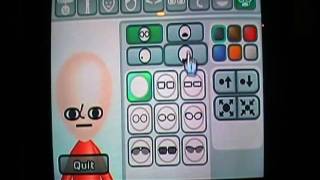 How To Make A UpSideDown Mii  DYI Miis [upl. by Natsreik]