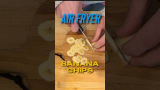 Banana chips airfryer dehydrate snacks yummy [upl. by Allenod]