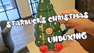 UNBOXING STARBUCKS HOLIDAY CARNIVAL MUGS TUMBLERS COLD CUPS starbucks starbuckscups [upl. by Ailahtan]