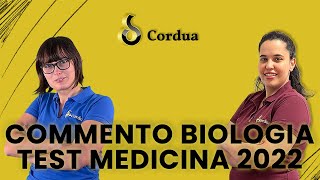 Test Medicina 2022  Commento BIOLOGIA [upl. by Vinn]