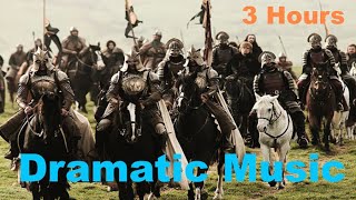 Dramatic Music and Dramatic Music Instrumental 3 Hours Playlist [upl. by Araiet]