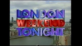 LWT Continuity  F1 Ident  London Weekend Tonight  ITN News  11798 [upl. by Cirtemed33]