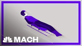 Sliding Down At 90 MPH The Science Behind The Fastest Sport On Ice  Mach  NBC News [upl. by Corinne574]