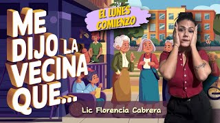 FLORENCIA CABRERA EL LUNES COMIENZO ME LO DIJO UNA LA VECINA 🧉 ConFundamentoKriollo  30092024 [upl. by Brig]