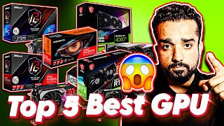 🔥Top 5 Best Graphics Card For GAMING amp Video Editing 2024🔥Intel vs AMD vs Nvidia GPU [upl. by Ivz465]