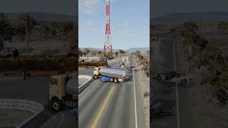 Realistic Highway Car Crashes 63  beamngdrive [upl. by Aseena]