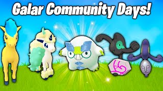 NEW GALAR COMMUNITY DAYS COMING TO POKEMON GO Ponyta Community Day Announced [upl. by Eliseo]