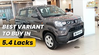 Maruti Suzuki SPresso VXI Plus 🔥 Mini SUV For Middle Class In 549 Lakhs  Best Variant To Buy [upl. by Vanni]