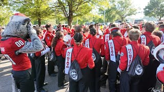 NC State Marching Band  Trumpets Sacrifice before Football Game 9282024 [upl. by Neddie]