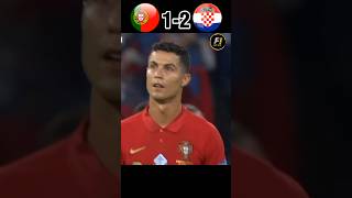 Portugal🇵🇹 🆚Croatia🇭🇷 Fifa WorldCup football urcristiano fifaworldcup shortsvideoFactIntel [upl. by Irehc]