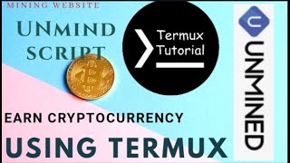 Earn crypto New mining unmined site hack with termux script [upl. by Nishom]