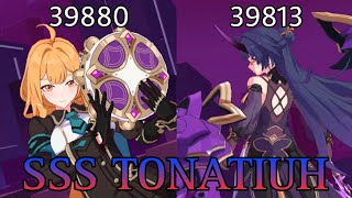 Two ways of beating SSS Tonatiuh part 1 style  Honkai Impact Exalted Memorial Arena [upl. by Gnehc]