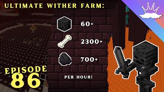 The ULTIMATE Wither Skeleton FARM Lets Play Minecraft S2  EP86 [upl. by Antonietta705]