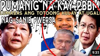 PBBM TAMBA LACSON SOTTO PACQUIAO NAGSANIB PWERSA VS VP SARA [upl. by Ymia]