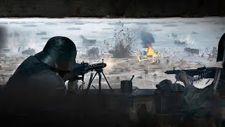 Defensa en el Desembarco de Normandía Beach Invasion 1944 Gameplay  Awakate [upl. by Banna]