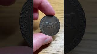 Anti Slavery Token 1790s Minted by British Abolitionists coin history britain metaldetecting [upl. by Tybie]