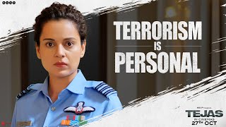 Tejas  Terrorism Is Personal  Kangana Ranaut  Sarvesh M  Ronnie S  In Cinemas 27th October [upl. by Uhn]