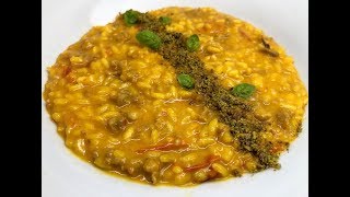 RISOTTO CON POMODORINI SALSICCIA E ZAFFERANO  CUCINANDOMELAGODO [upl. by Lemrac]