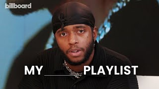 6lack Shares What’s on His Playlist  Billboard [upl. by Jervis]