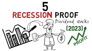 5 Recession Proof Dividend Stock For 2023 [upl. by Zusman]