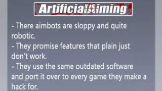 Artificial Aiming  crap hacks [upl. by Nerret]