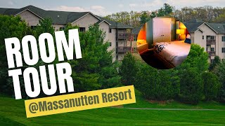 Room Tour  Massanutten Resort  Virginia [upl. by Enimisaj]