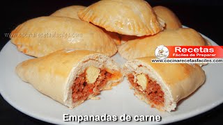 Receta de empanadas de carne [upl. by Lennaj]