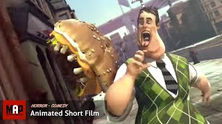 Action Thriller CGI 3D Animated Short Film  HAMBUSTER  Insane animation by SupInfocom Team [upl. by Mchail]