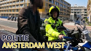 Politie Amsterdam  Rijden zonder helm  Diefstal  Motor amp Auto  Gesignaleerd [upl. by Eillor291]