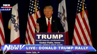 FULL Donald Trump Cedar Falls IA Rally 11216 [upl. by Analad]